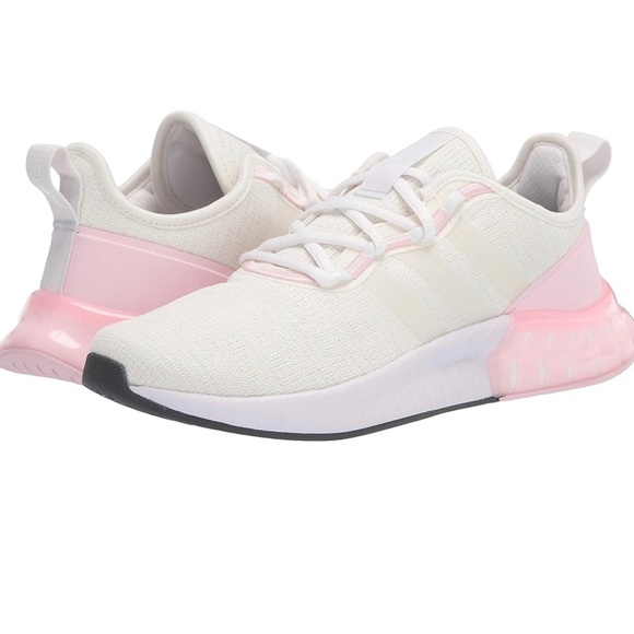 ADIDAS WOMEN'S 8 AND 8 1/2 Chalk White SNEAKERS - Picture 3 of 10